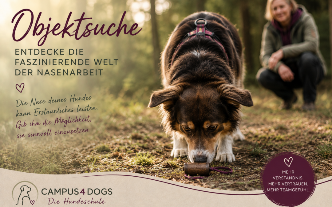 Workshop: Objektsuche – Entdecke die faszinierende Welt der Nasenarbeit am 25.07.2026